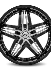 Diablo Blitz Wheel 22x9.5 Blank 40 73.1 Gloss Black                                     - G1-229BLNK4073B - Image 2